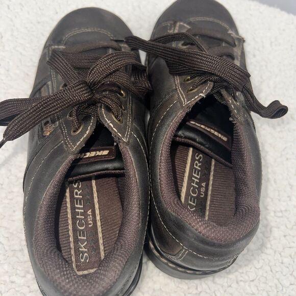 Vintage Skechers Platform Jammers Chunky Lug Sole Shoes Women Size 8 Zipper Y2K - Picture 9 of 13
